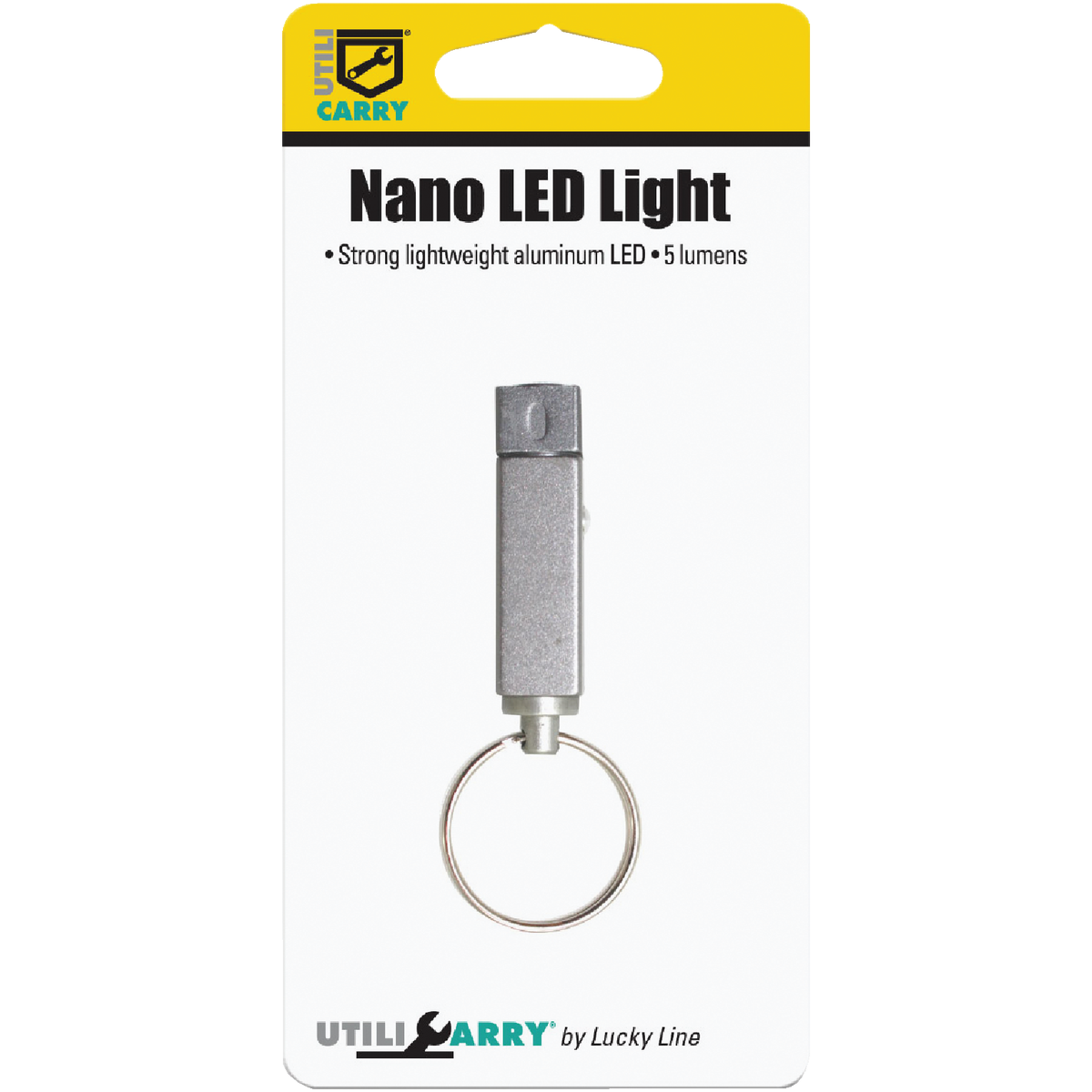 Lucky Line Utilicarry Nano LED Key Ring Light Image 2