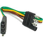 Hopkins Towing Solutions 12 In. 4-Flat Loop Trailer Wiring Extension Image 1