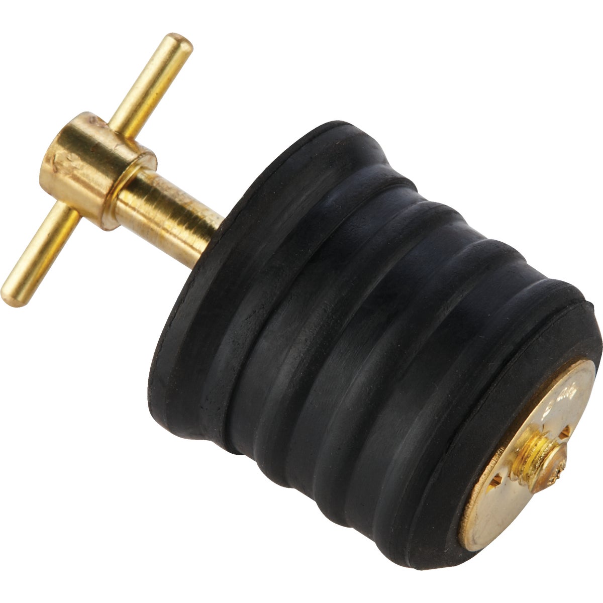 Seachoice 1-1/4 In. Twist Brass Drain Plug Image 1