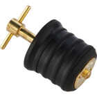 Seachoice 1-1/4 In. Twist Brass Drain Plug Image 1
