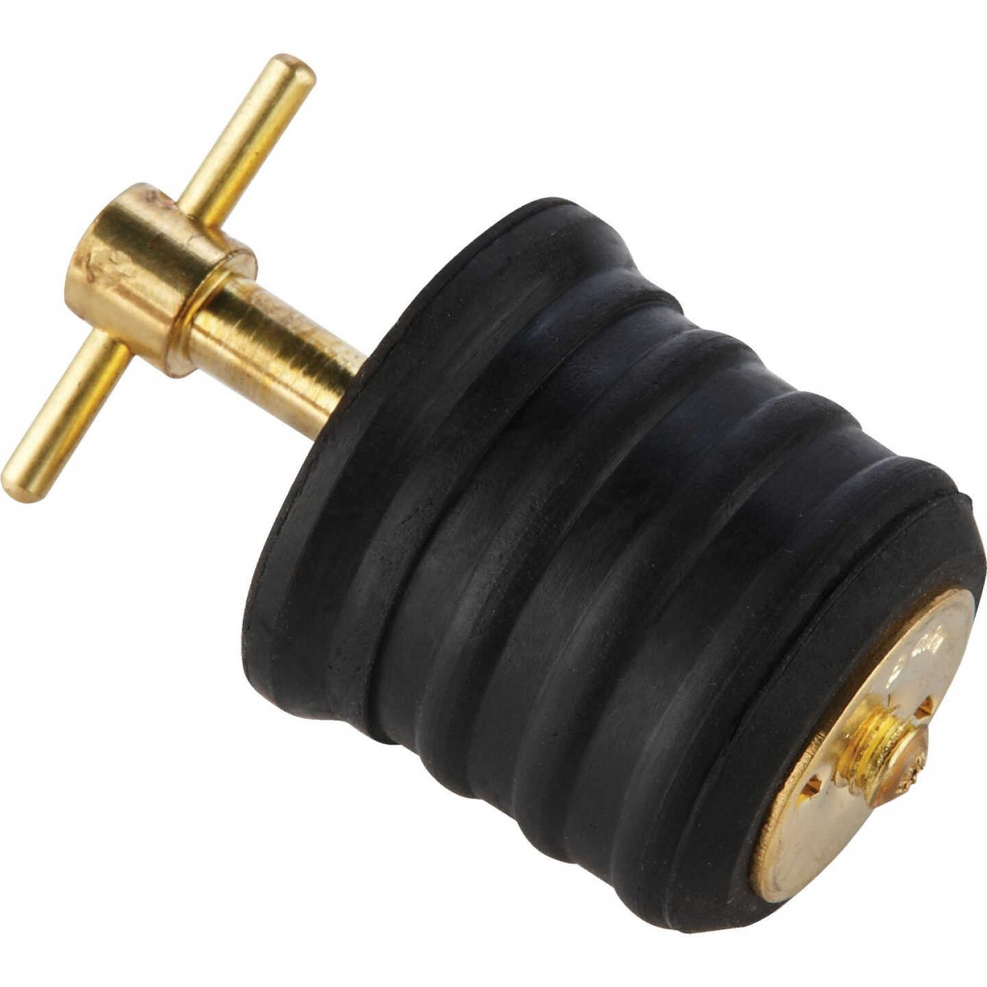 Seachoice 1-1/4 In. Twist Brass Drain Plug Image 1