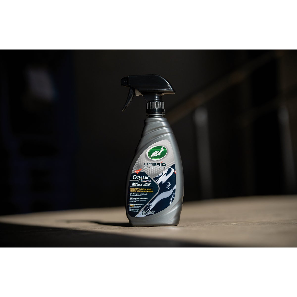 Turtle Wax Hybrid Solutions 16 Oz. Trigger Spray Ceramic Acrylic Black Car Wax Image 4