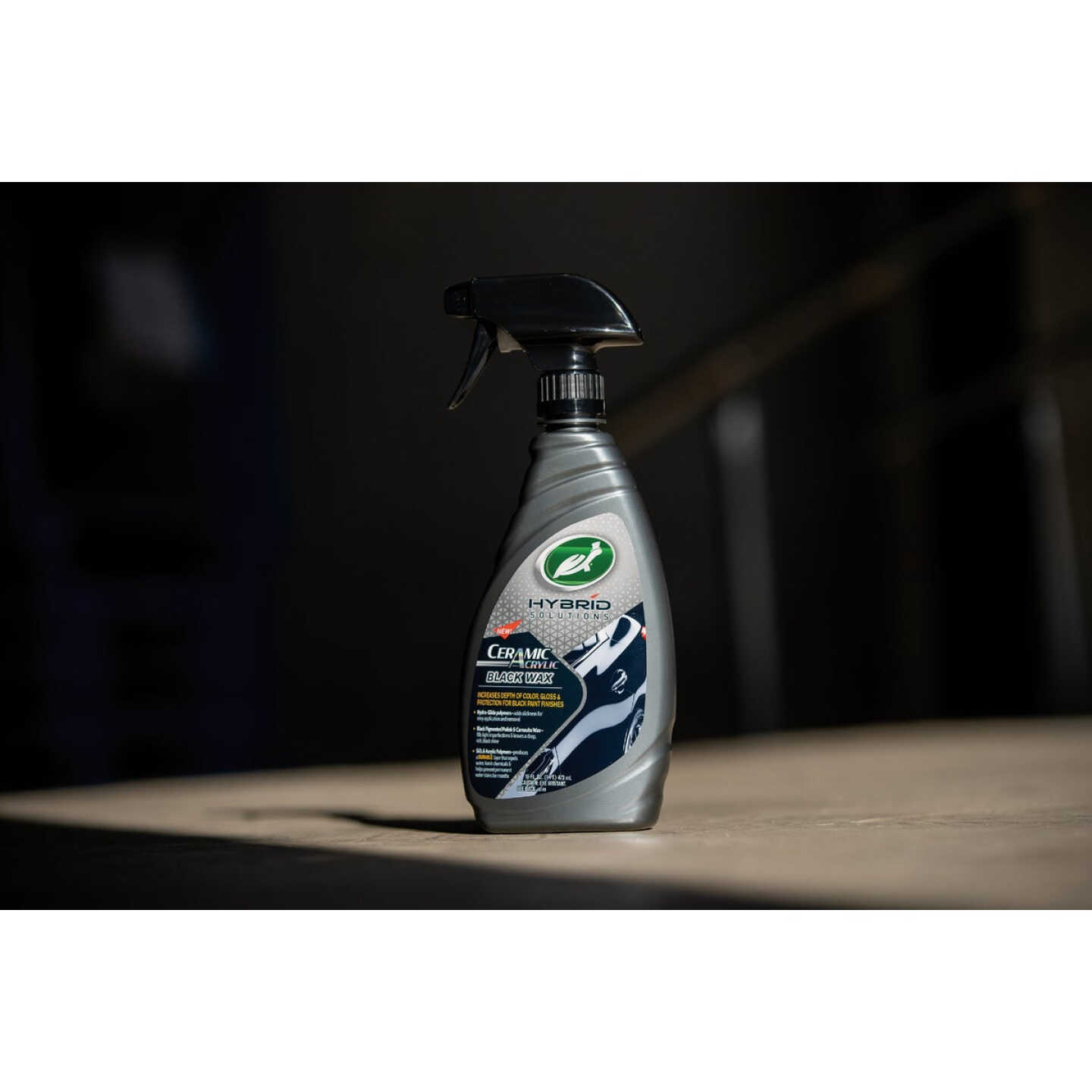 Turtle Wax Hybrid Solutions 16 Oz. Trigger Spray Ceramic Acrylic Black Car Wax Image 4