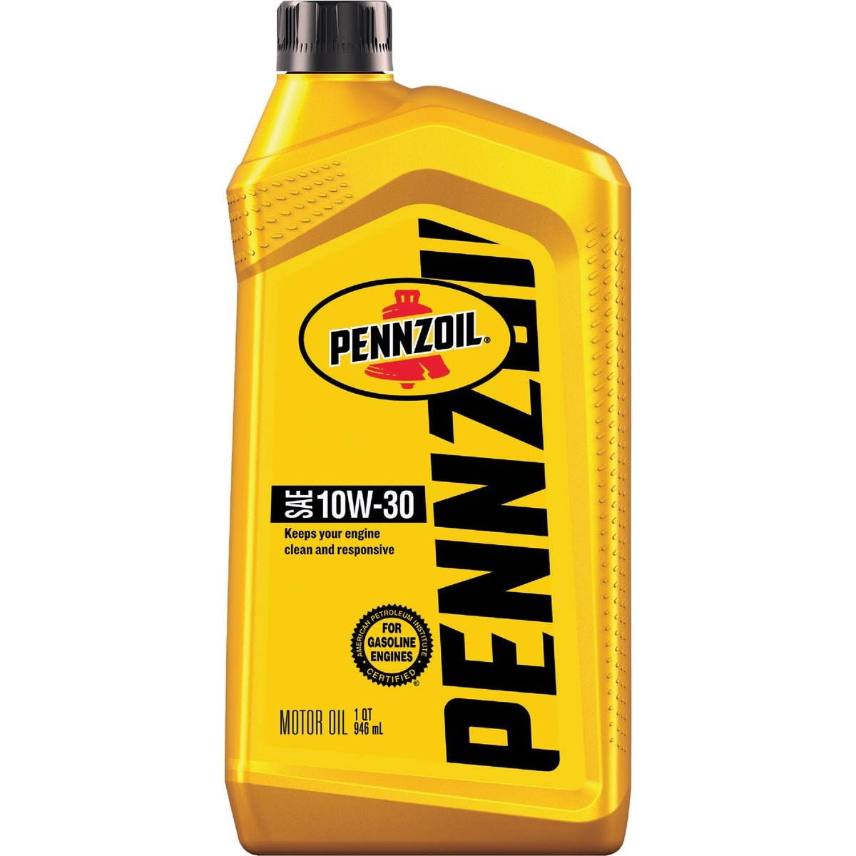 Pennzoil Conventional Motor Oil 10W-30 Motor Oil, 1 Qt.