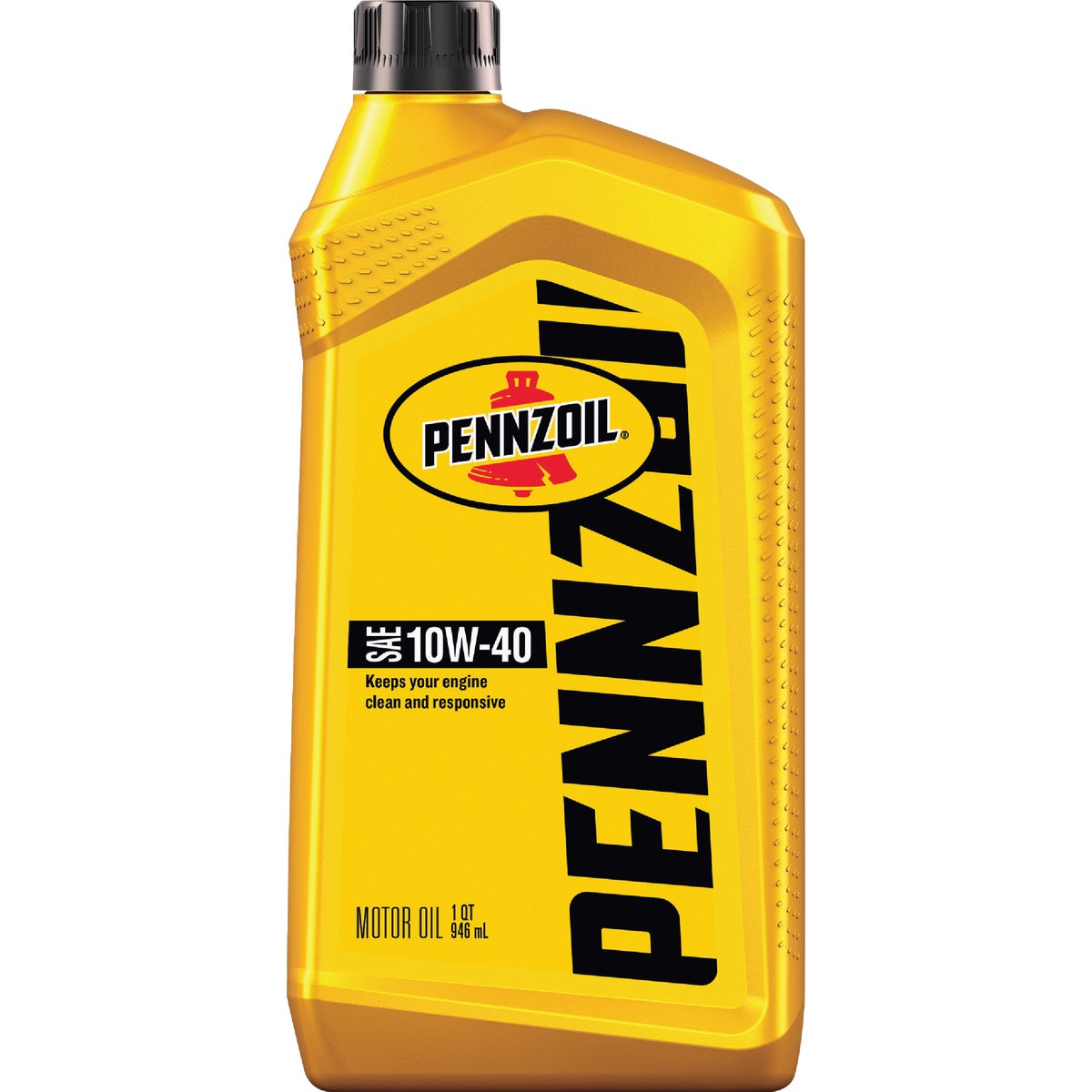 Pennzoil Conventional Motor Oil 10W-40 Motor Oil, 1 Qt.