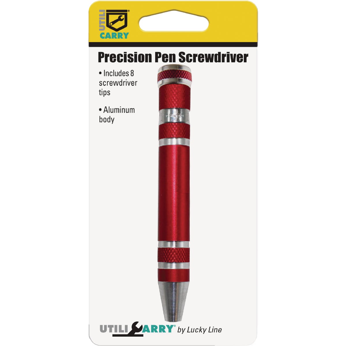 Lucky Line Utilicarry Precision Pen Multi-Bit Screwdriver Image 2