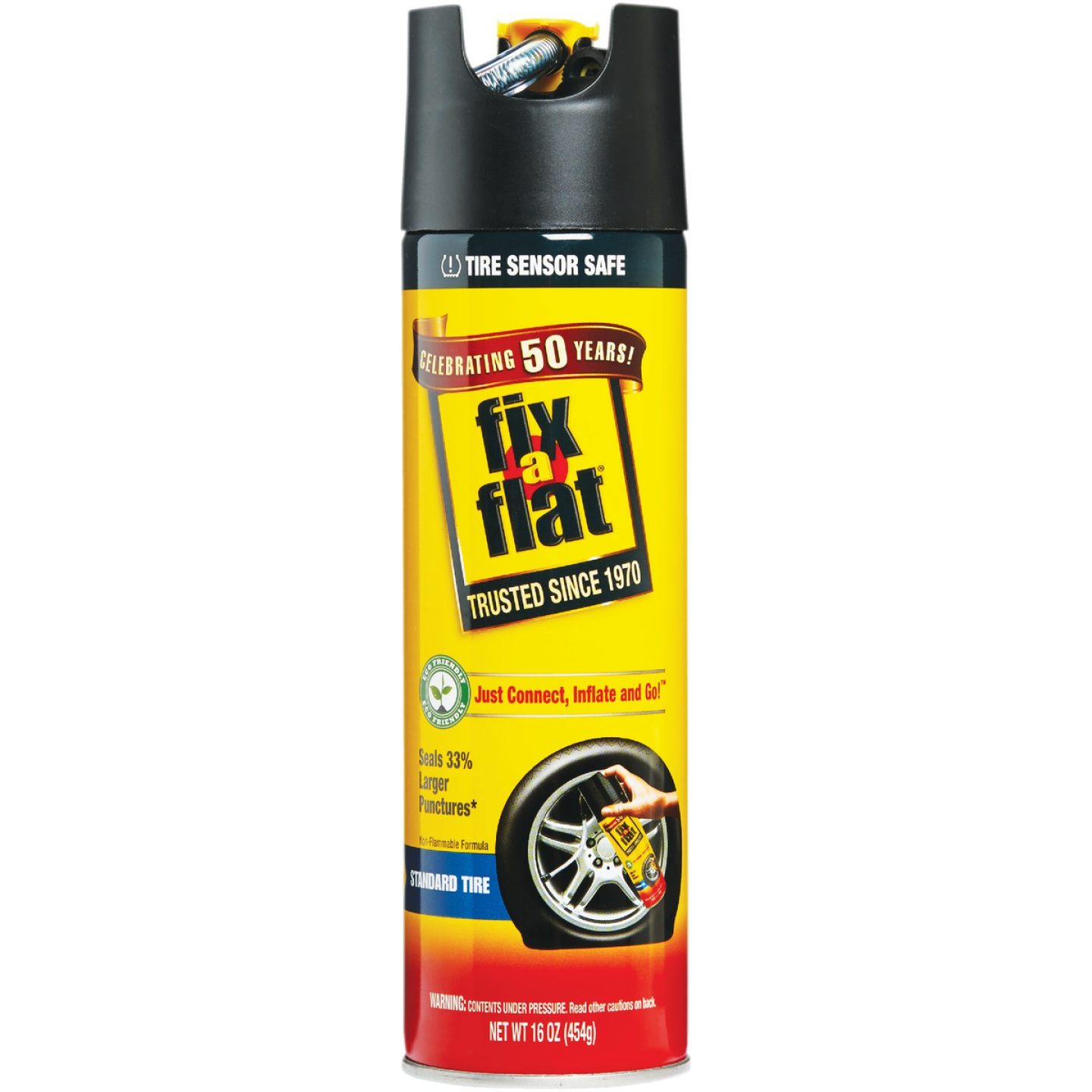 Fix-A-Flat 16 Oz. Aerosol Tire Puncture Sealer and Inflator Image 1