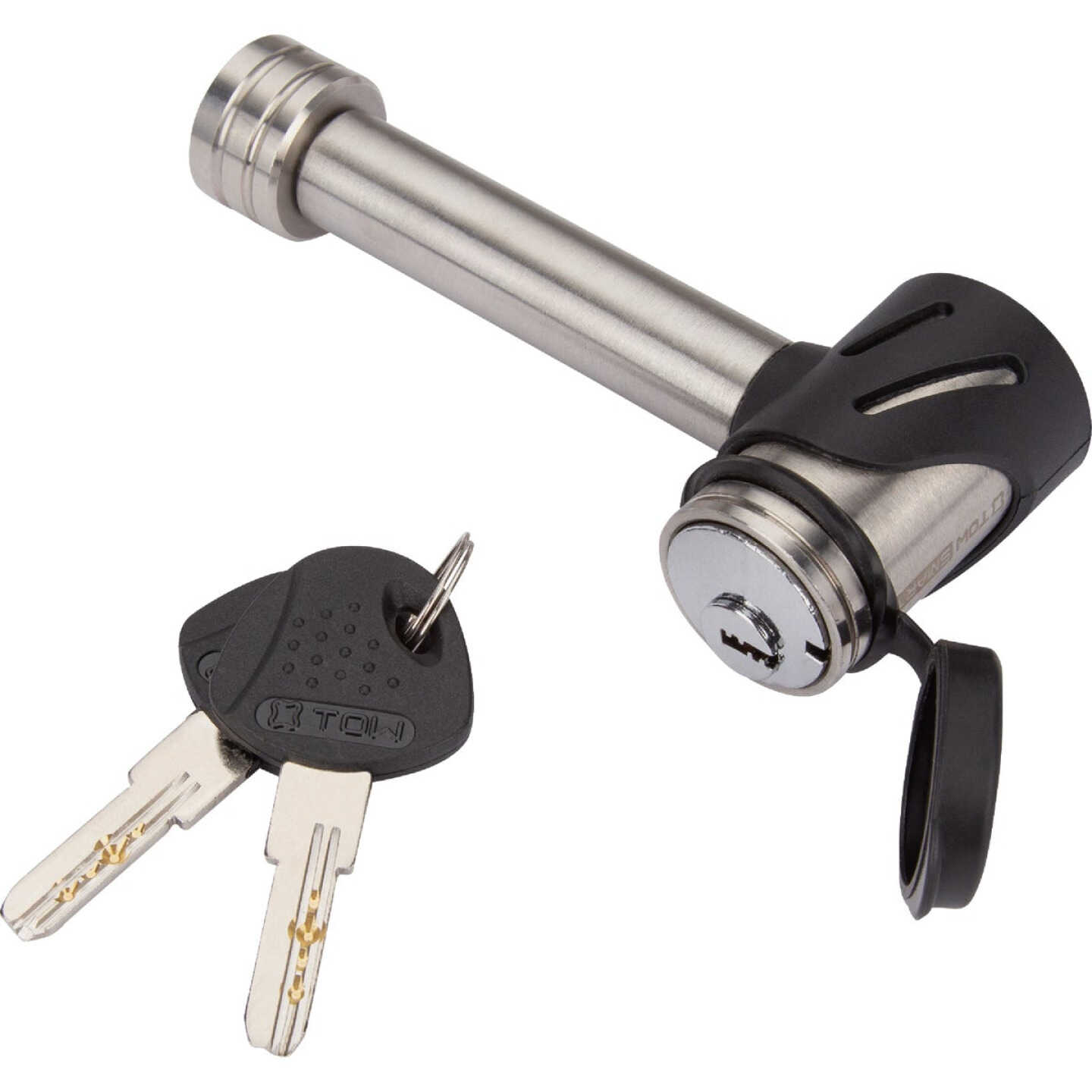 TowSmart 1/2 In. Right Angle Locking Hitch Pin with 5/8 In. Sleeve Image 1