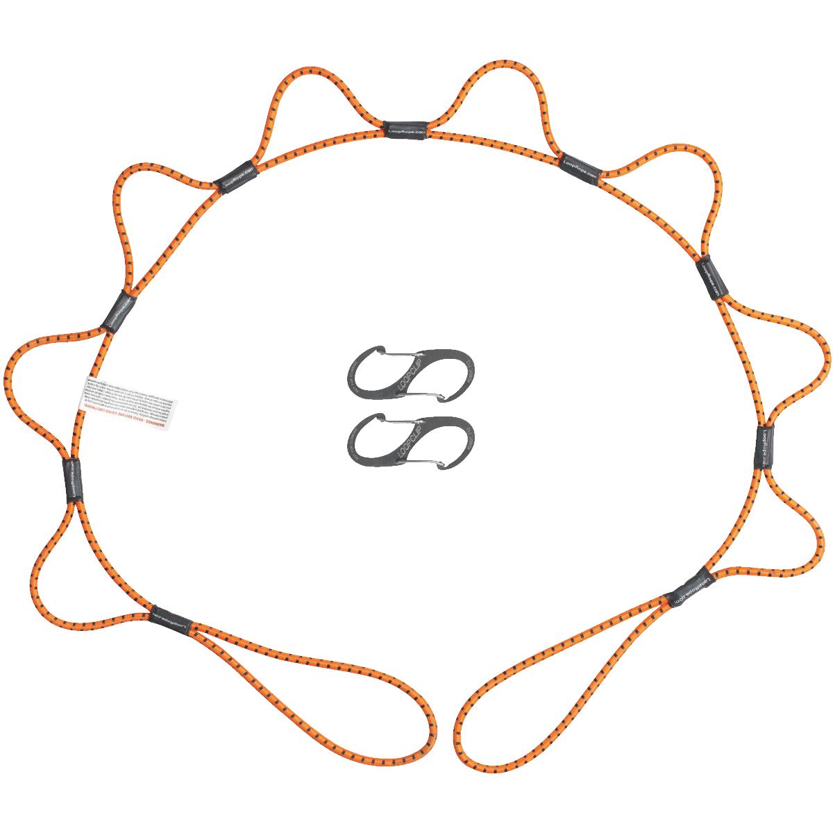 5' ORANGE/BLACK LOOPROPE