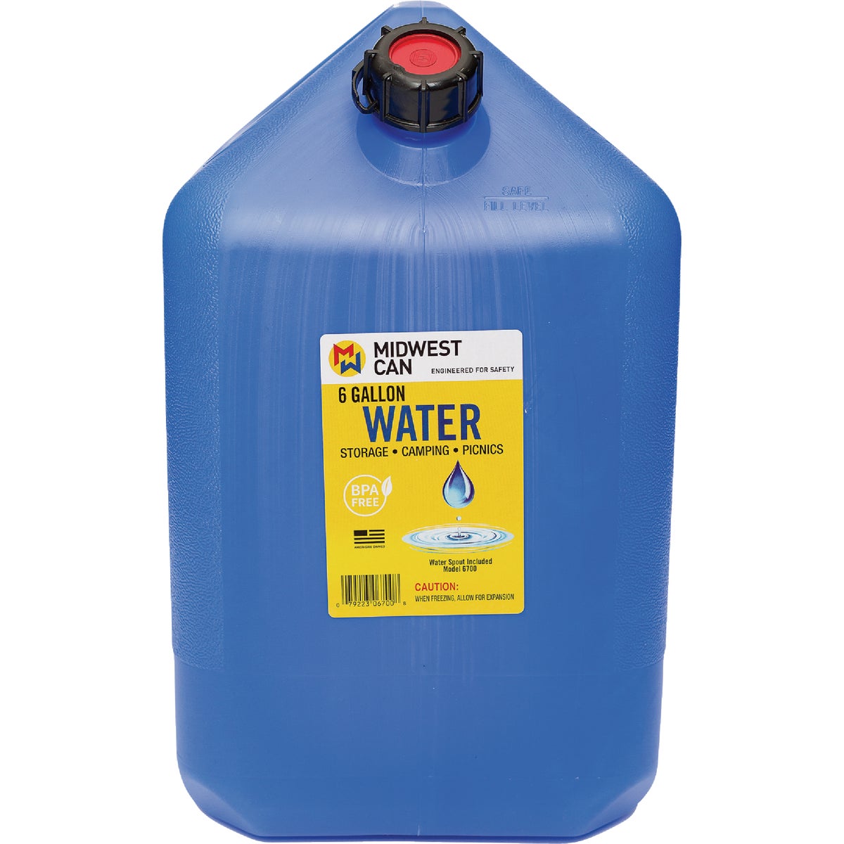Midwest Can 6 Gal. Water Container Image 2