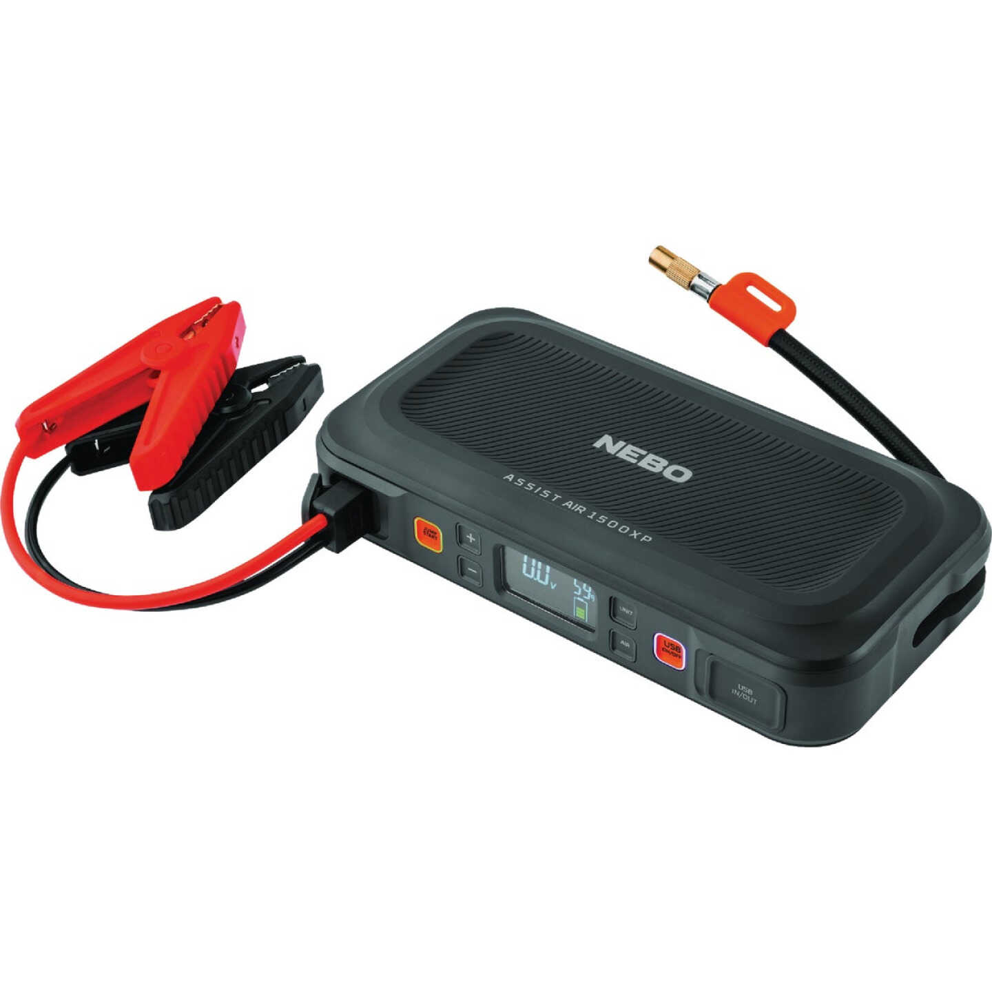 Nebo Assist Air 1500 Amp 12-Volt Jump Starter Image 1