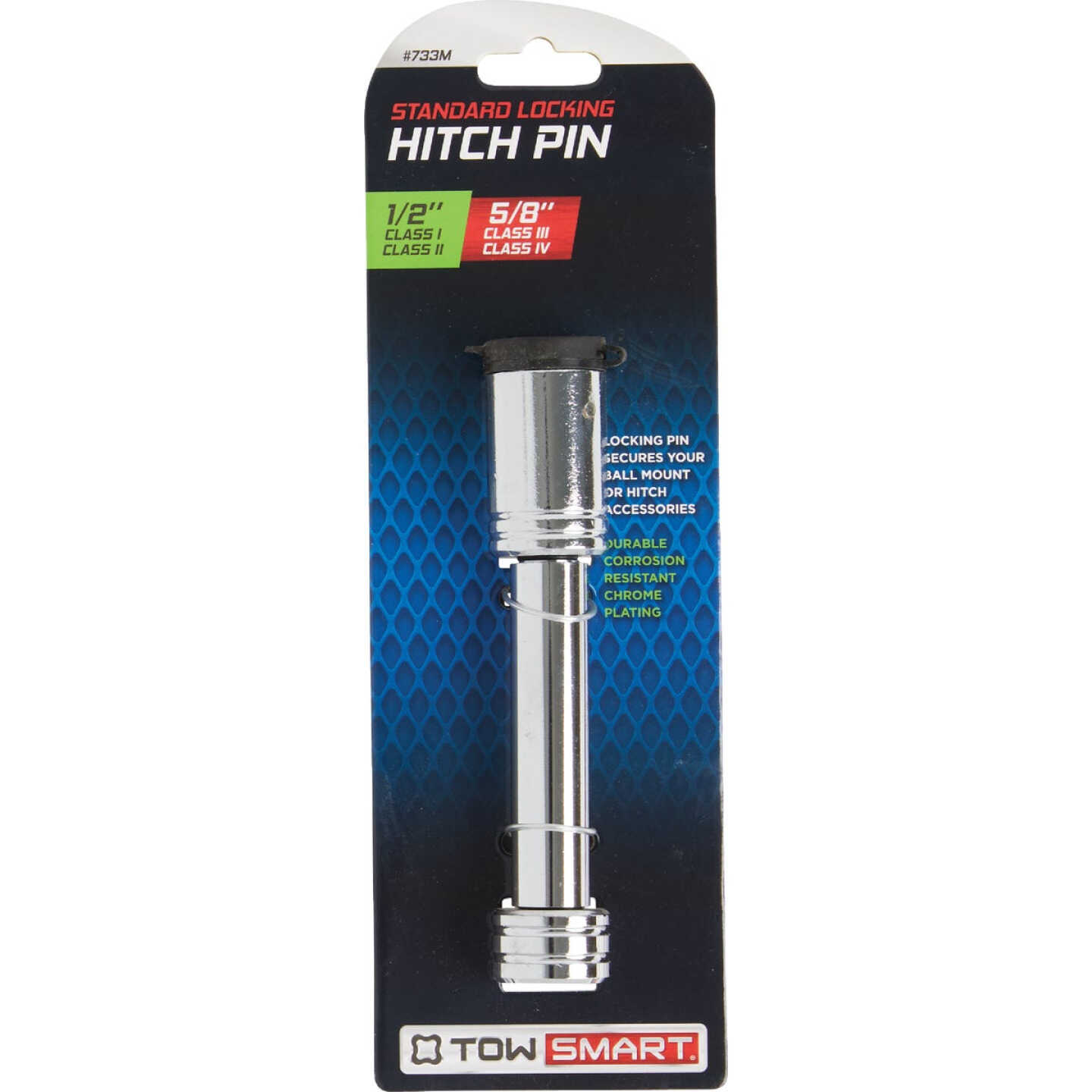 TowSmart 1/2 In. Barrel Trailer Reciever Lock with Sleeve Image 2