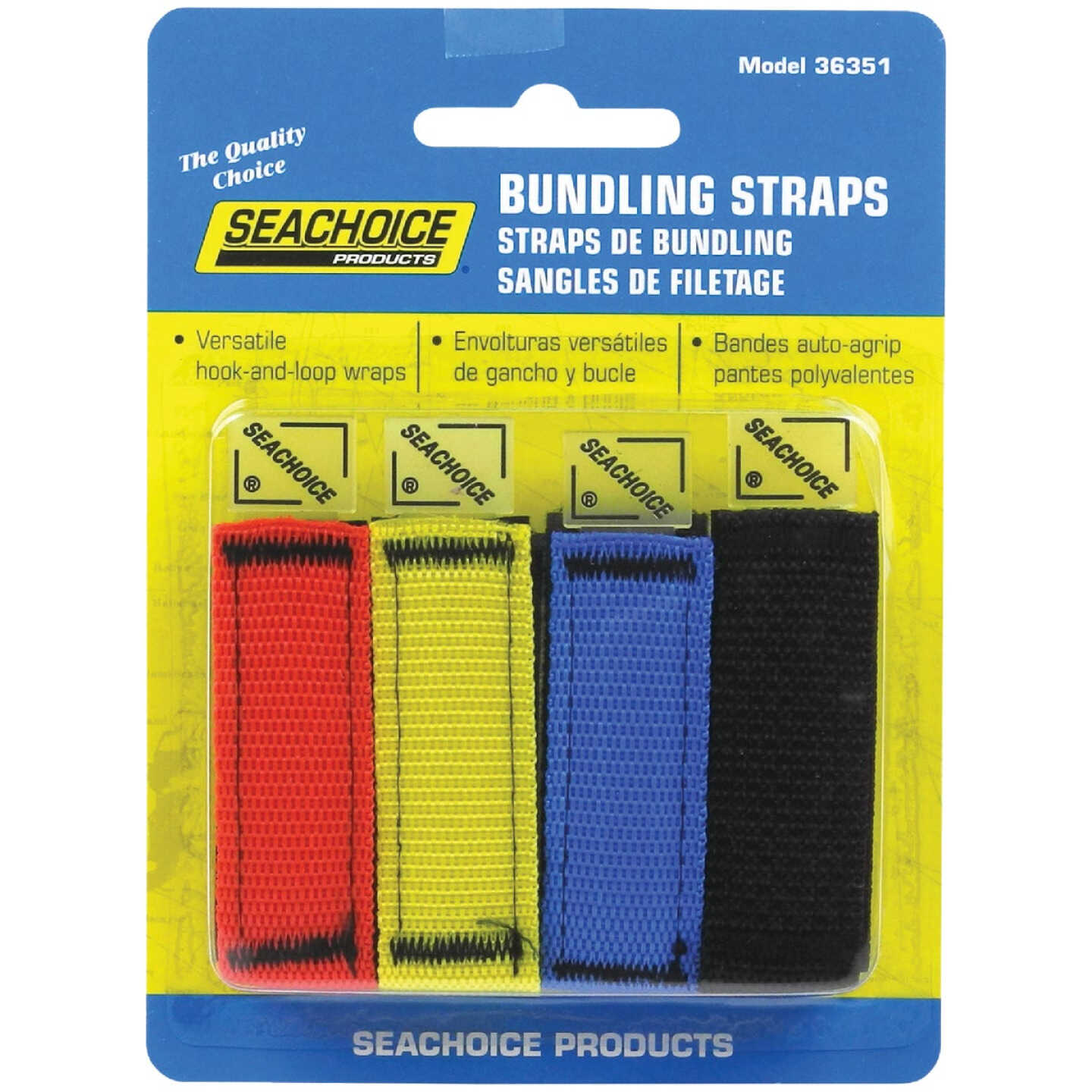 Seachoice 1 In. W x 12 In. L Bundling Strap (4-Pack) Image 1