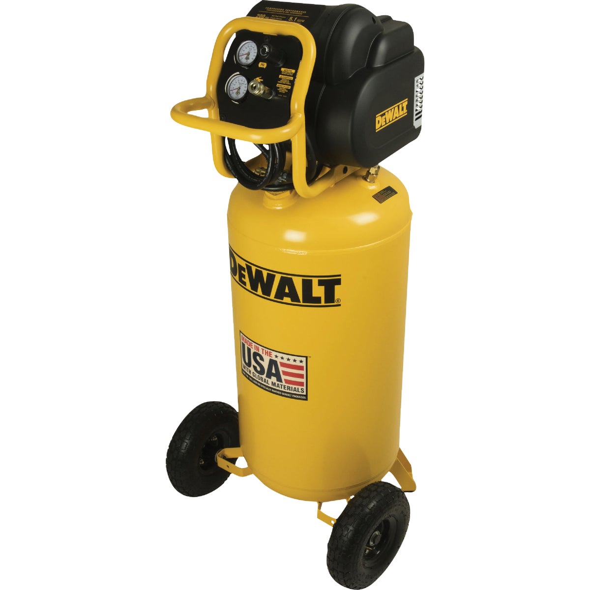 DeWalt 27 Gal. Portable 200 psi Portable Vertical Electric Air Compressor