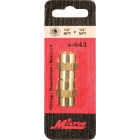Milton Hex 1/4 In. FPT Brass Hex Coupler Image 2
