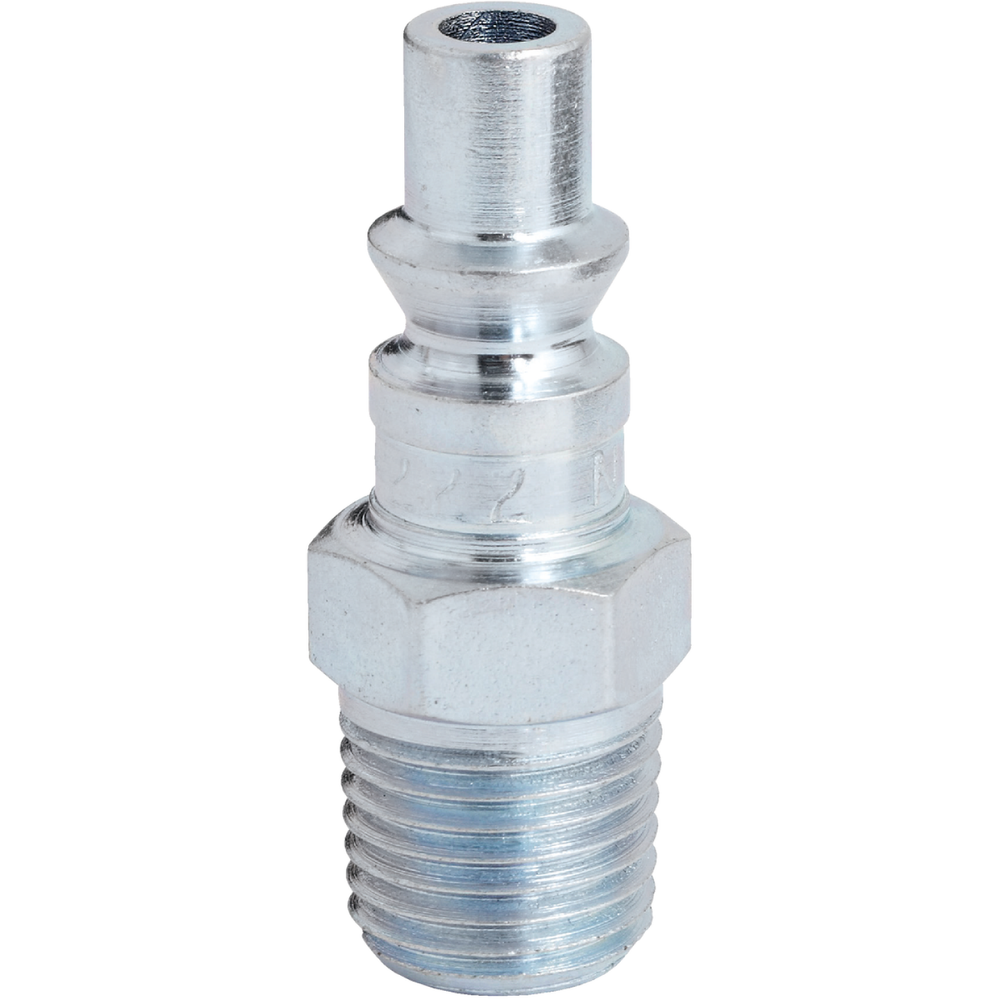 Milton 1/4 In. MPT Steel-Plated A-Style Plug Image 1