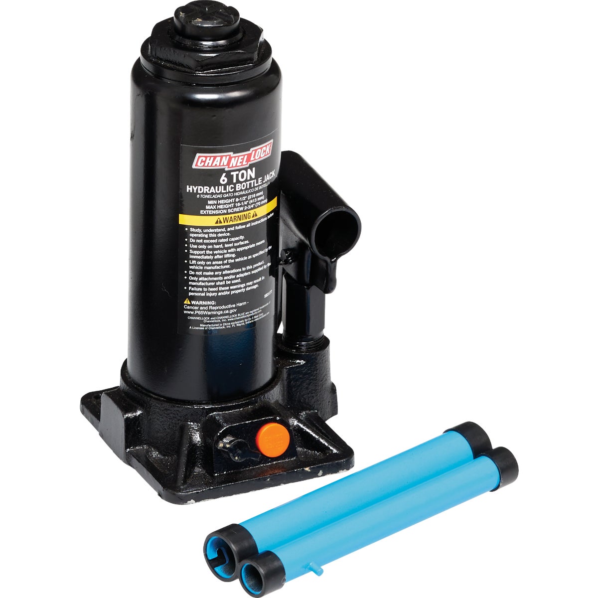 Channellock 6-Ton Bottle Jack Image 2