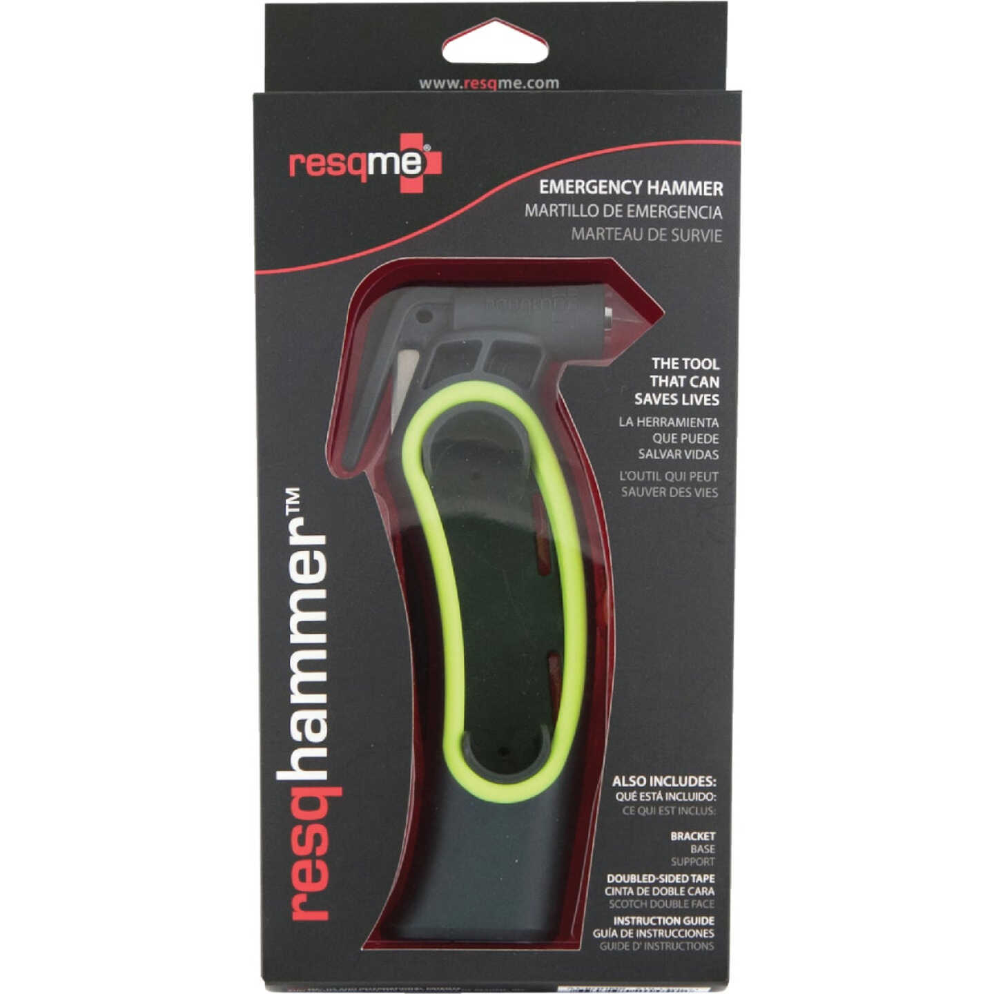 Resqme Hammer and Cutting Blade Car Rescue Tool Image 1