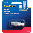 Tru-Flate 1/4 In. MNPT T-Style Steel Plug Image 2