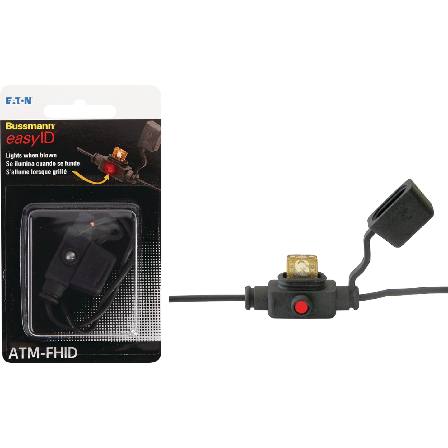 Bussmann 20-Amp #16 Easy ID Illuminating ATM Blade Fuse Holder Image 1