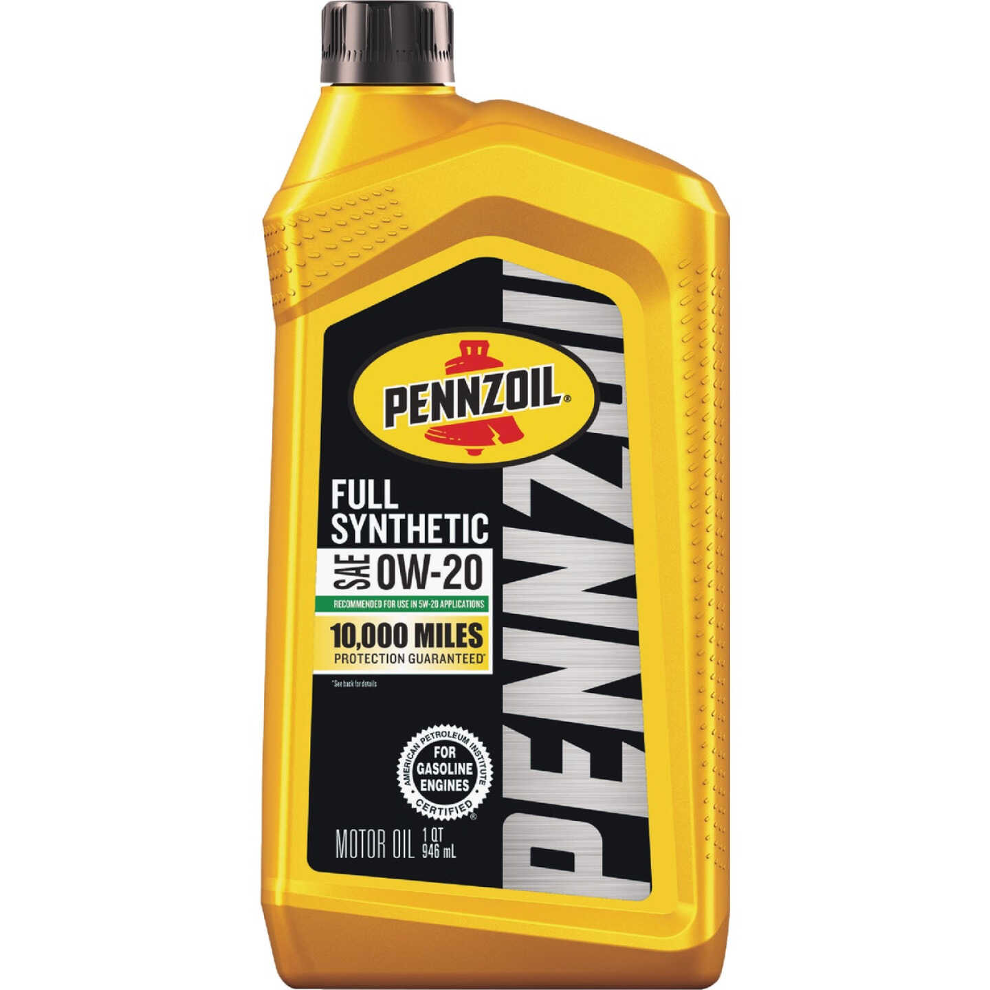Pennzoil Full Synthetic 0W-20 Motor Oil, 1 Qt. Image 1