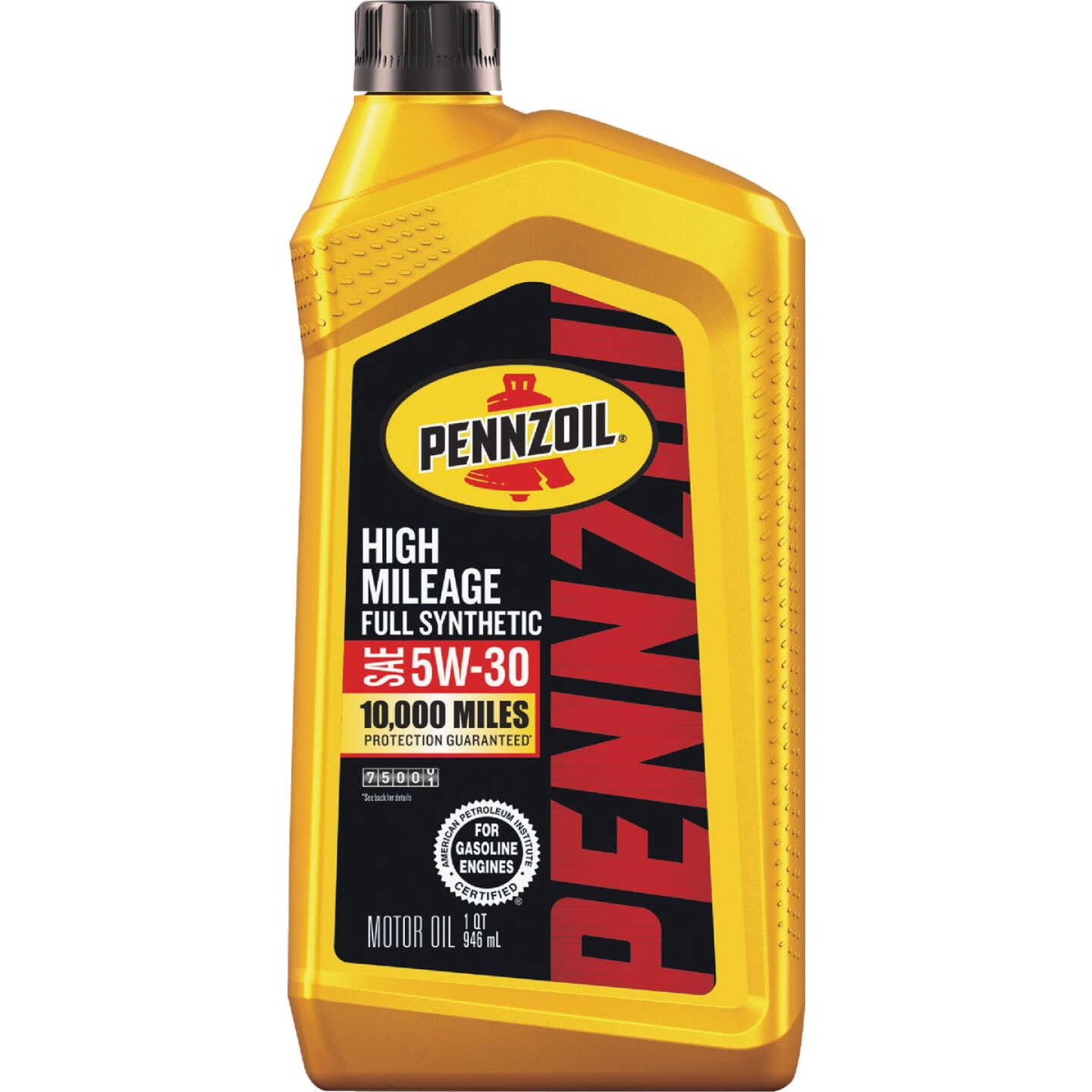 Pennzoil 5W30 1 Qt. Full Synthetic High Mileage Motor Oil Image 1
