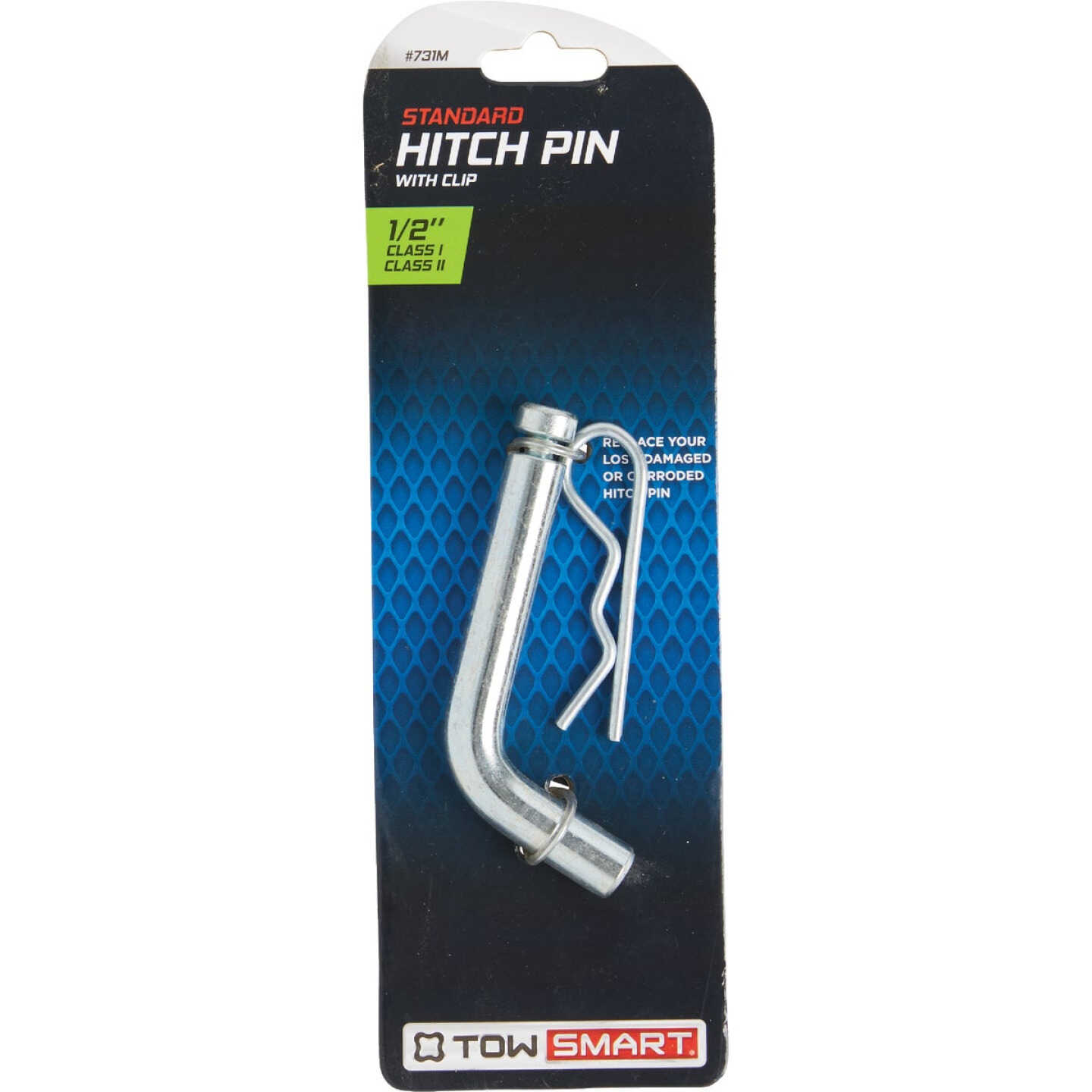 TowSmart 1/2 In. Receiver Pin & Clip Image 2