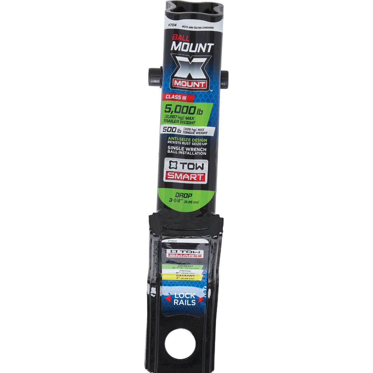 TowSmart X-Mount Class III 3-1/4 In. Drop Hitch Draw Bar, 5000 Lb. Capacity Image 2