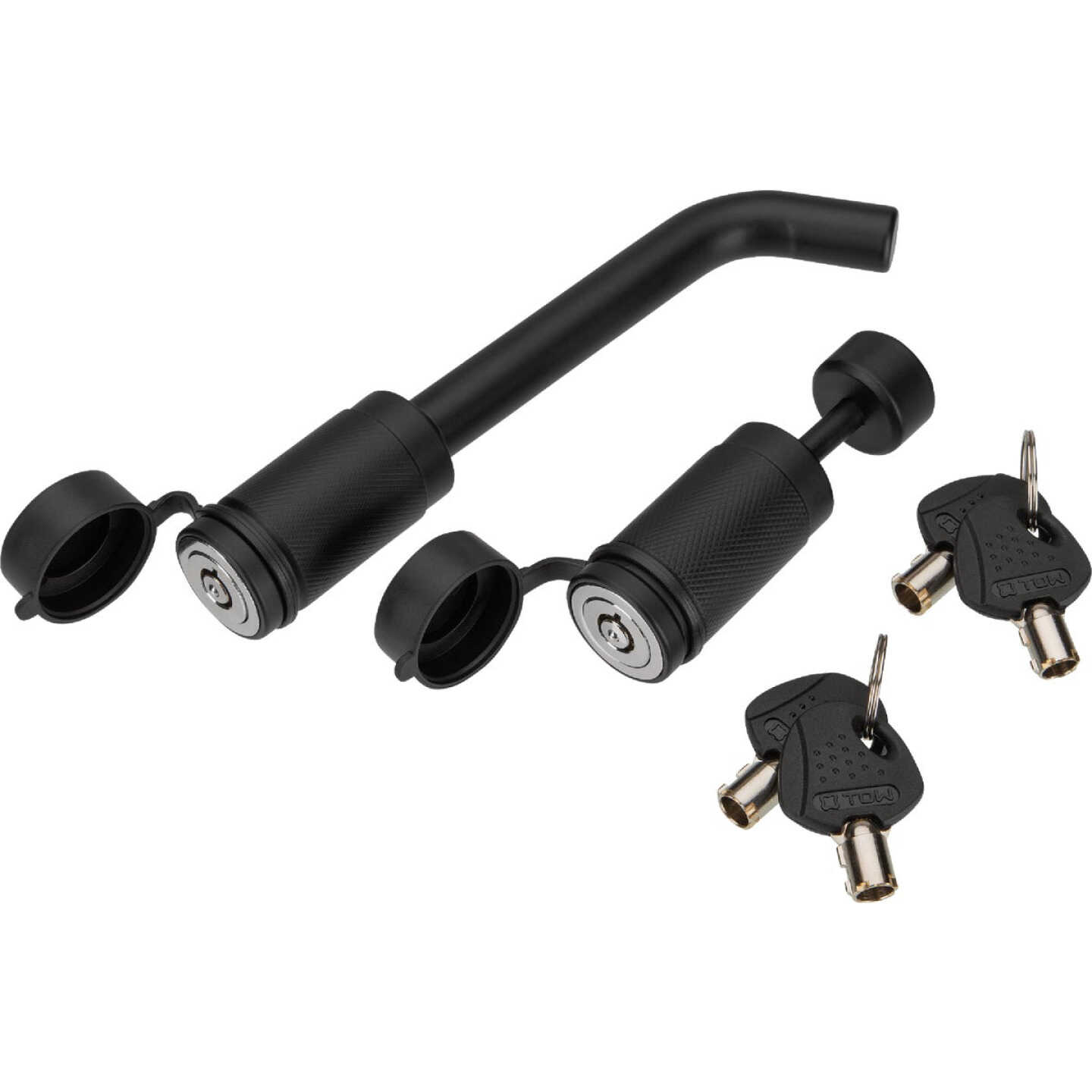 TowSmart Baja 5/8 In. Bent Pin Barrel Receiver Lock & Coupler Lock Image 1