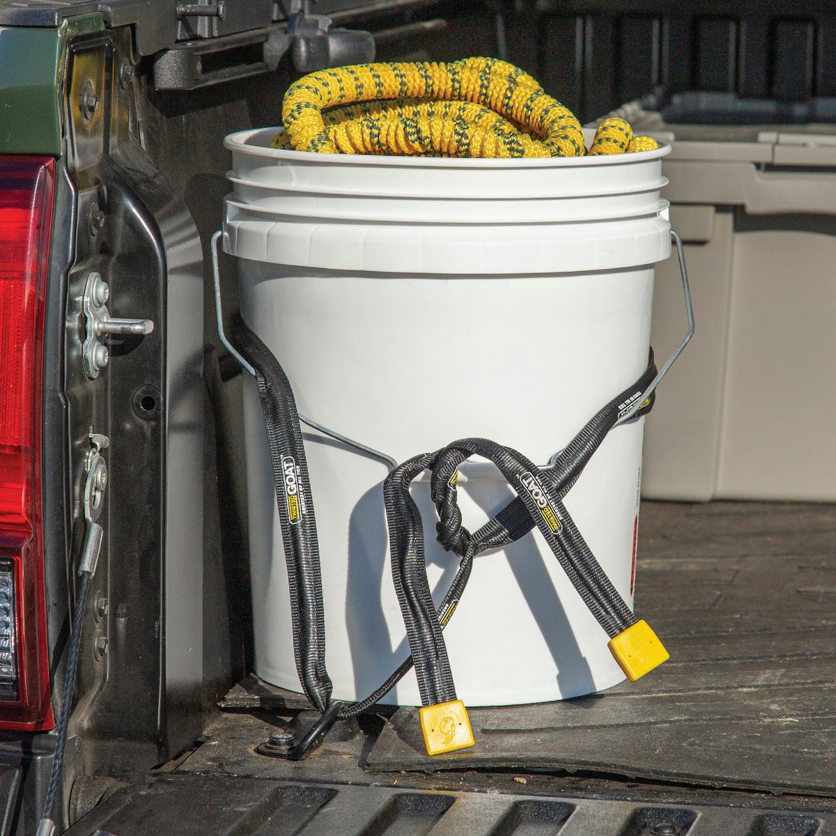 Twisted GOAT 6 Ft. Yellow Industrial Ties (2-Pack) Image 2