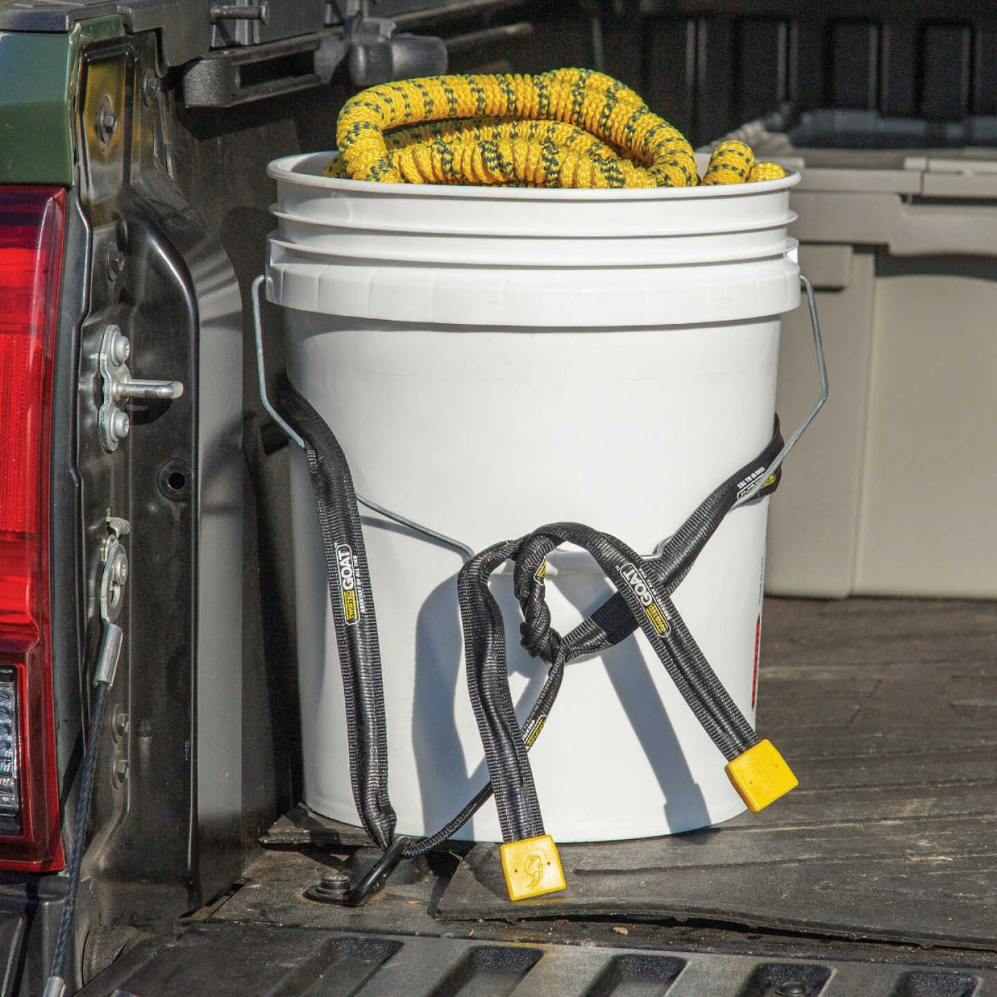 Twisted GOAT 6 Ft. Yellow Industrial Ties (2-Pack) Image 2