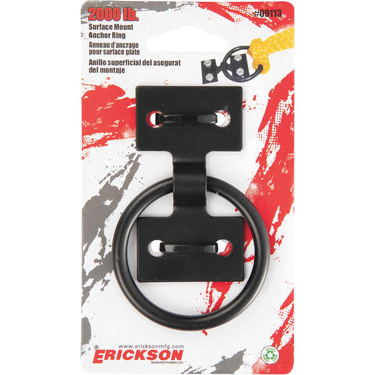 Erickson 4 Bolt Surface 2000 Lb. Anchor Ring Image 2