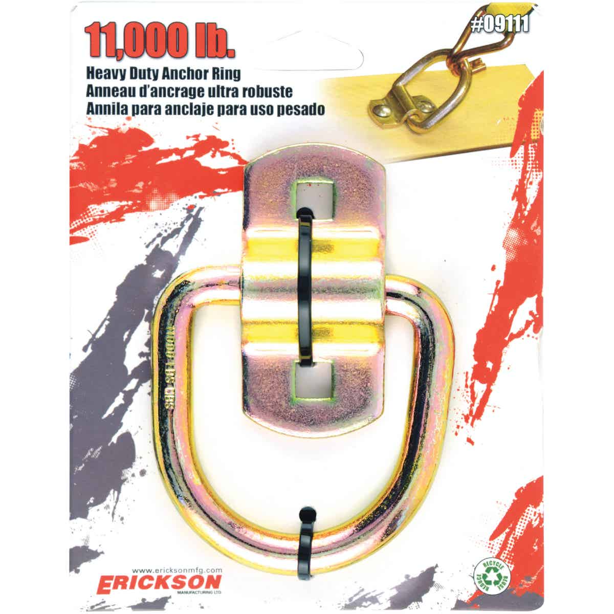Erickson Surface 11,000 Lb. Anchor Ring Image 2