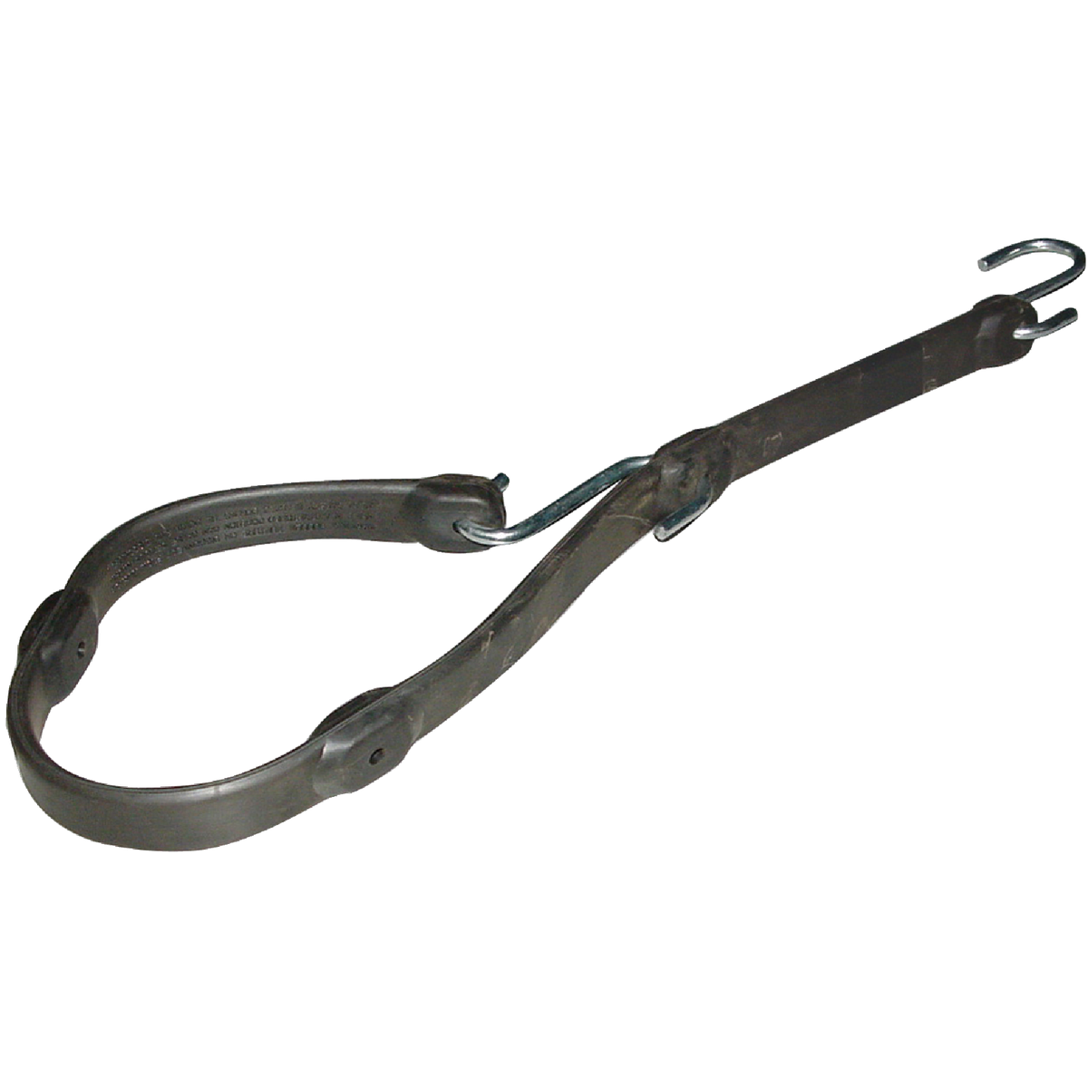 Erickson 5/8 In. x 25 In. Adjustable Rubber Tarp Strap, Black