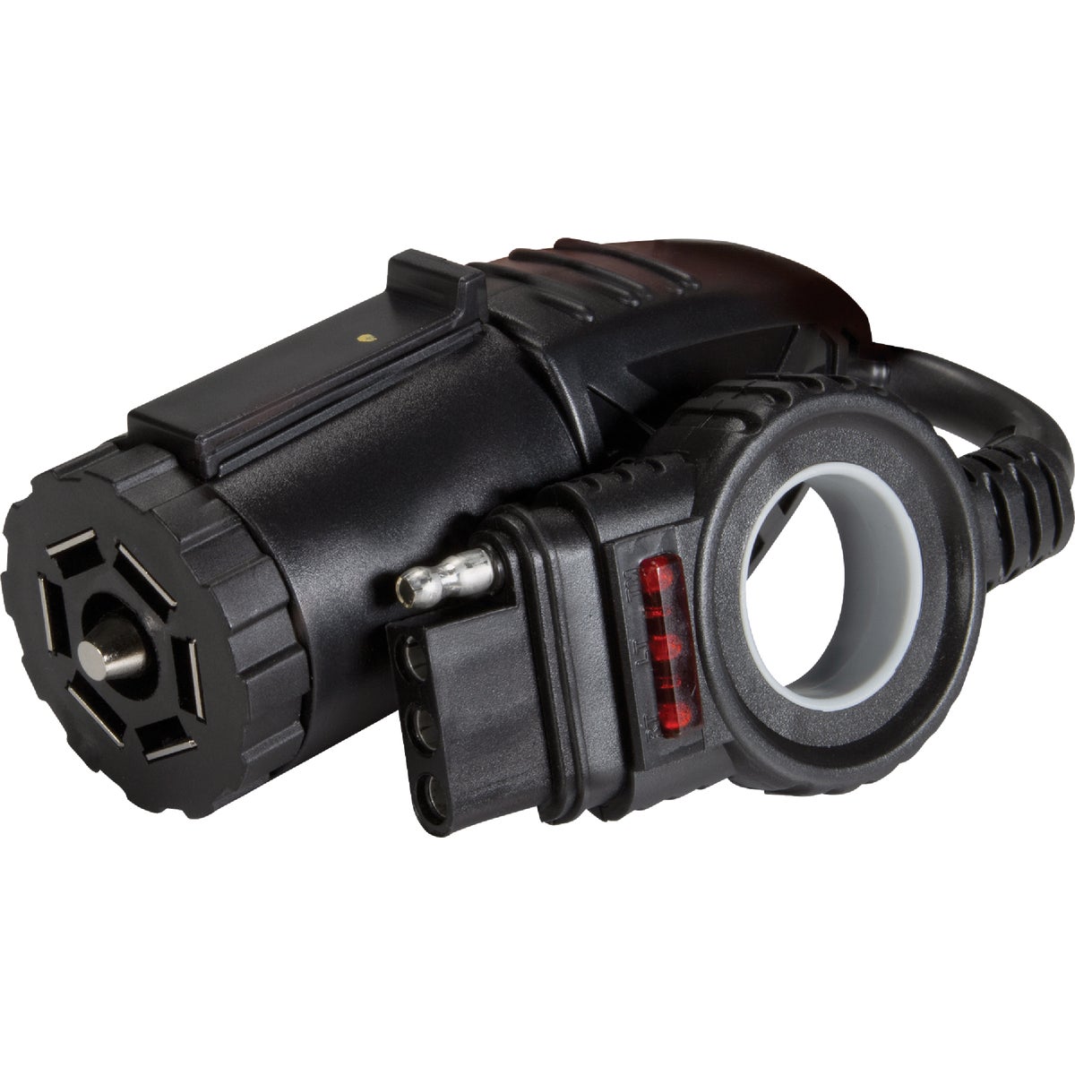 Hopkins Towing Solutions Endurance Easy-Pull 7-Blade To 4-Flat Flex Adapter