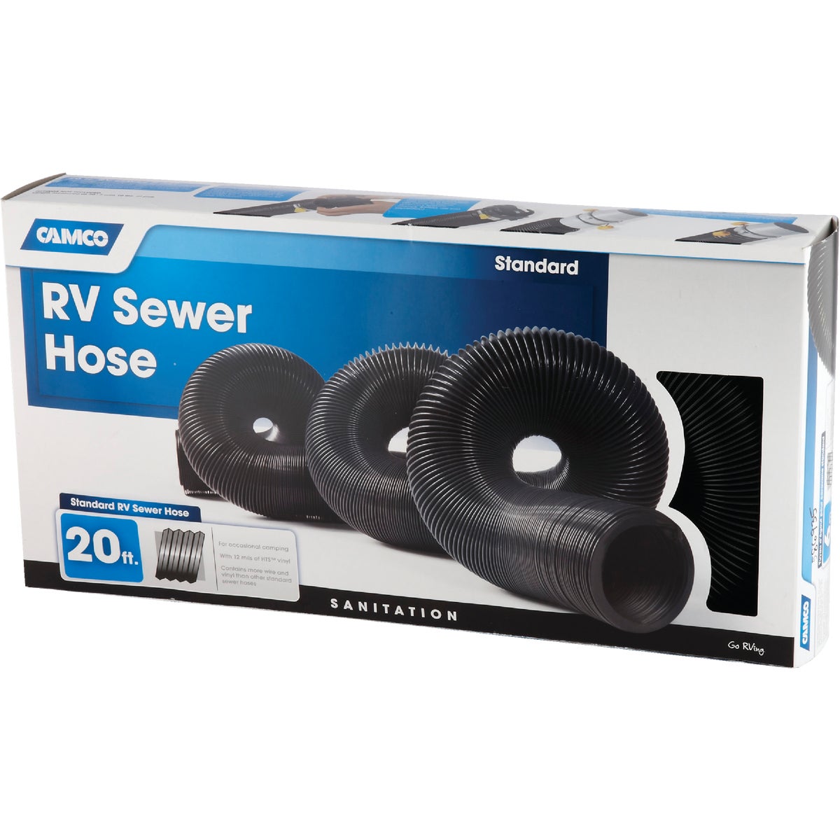 Camco 20 Ft. Standard RV Sewer Hose Image 3