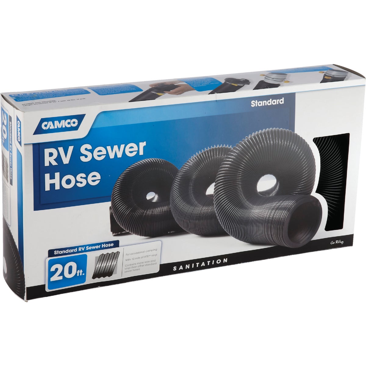 Camco 20 Ft. Standard RV Sewer Hose Image 2