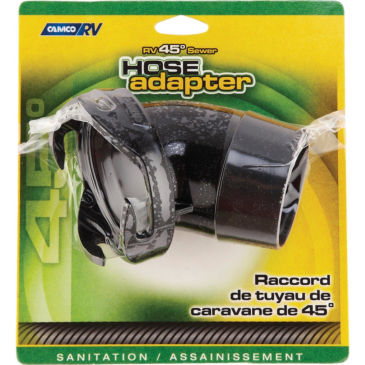 Camco 45D RV Sewer Hose Adapter Image 2