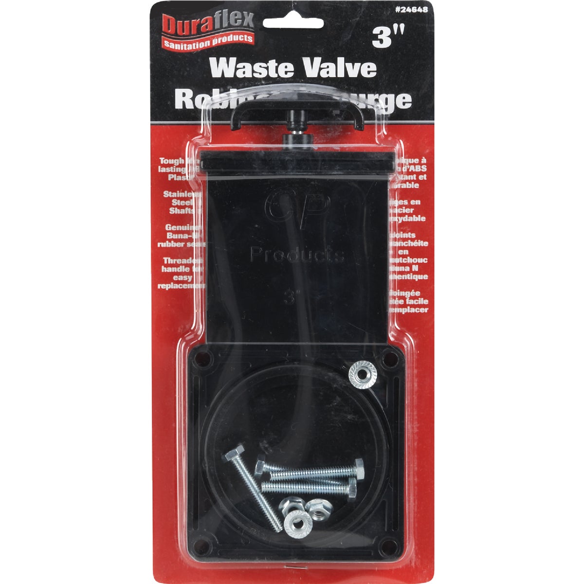 Camco 3 In. RV Waste Valve Image 2