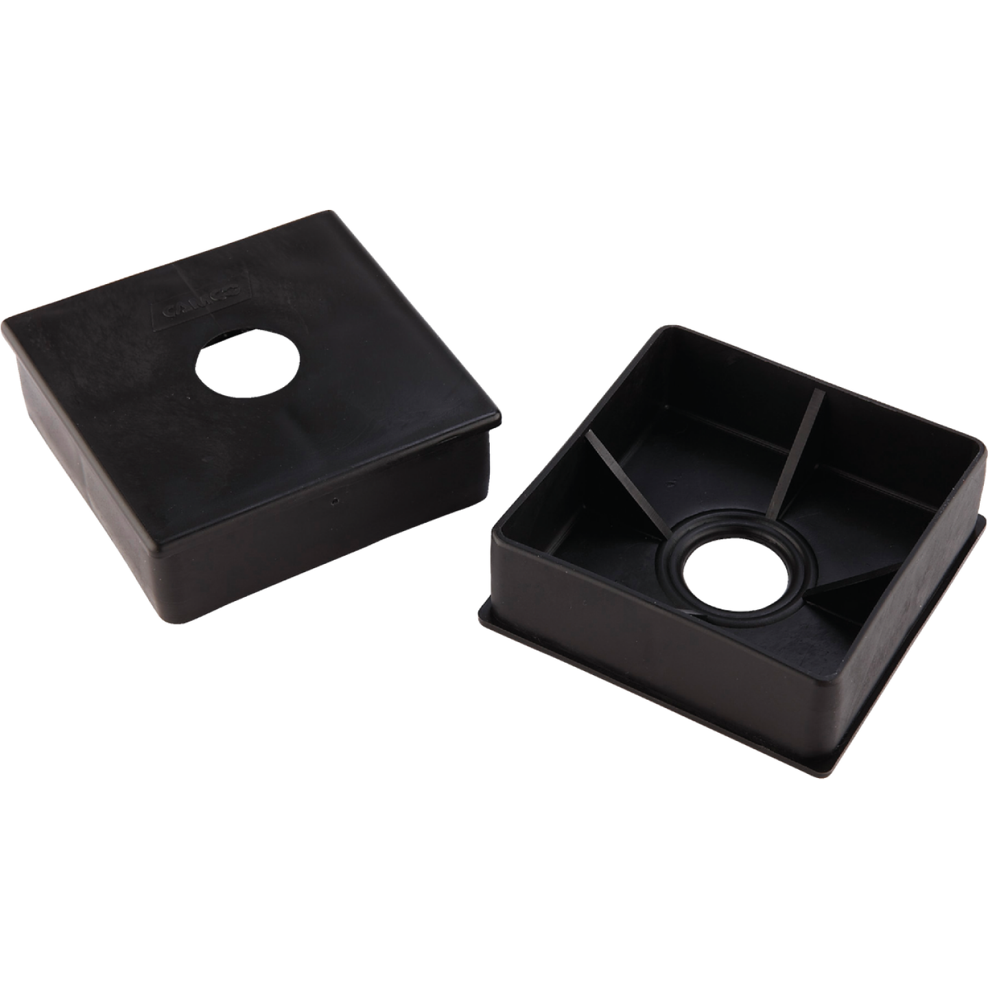 Camco 4 In. Polyethylene RV Bumper Cap, (2-Pack) Image 1