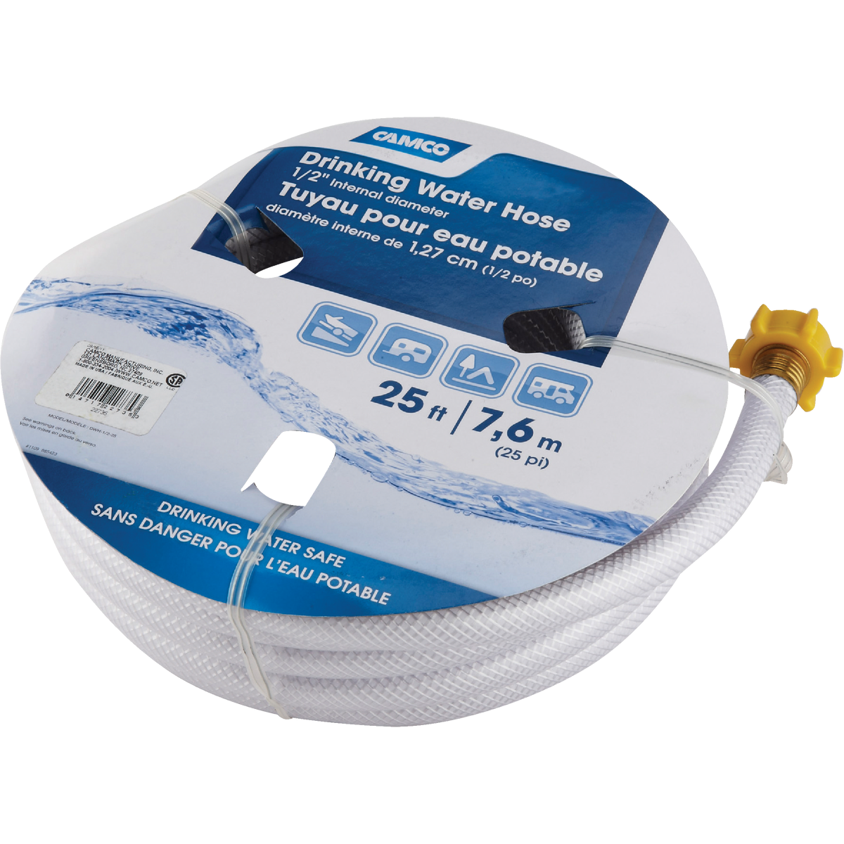 Camco 25 Ft. (1/2 In. ID) RV Fresh Water Hose Image 2