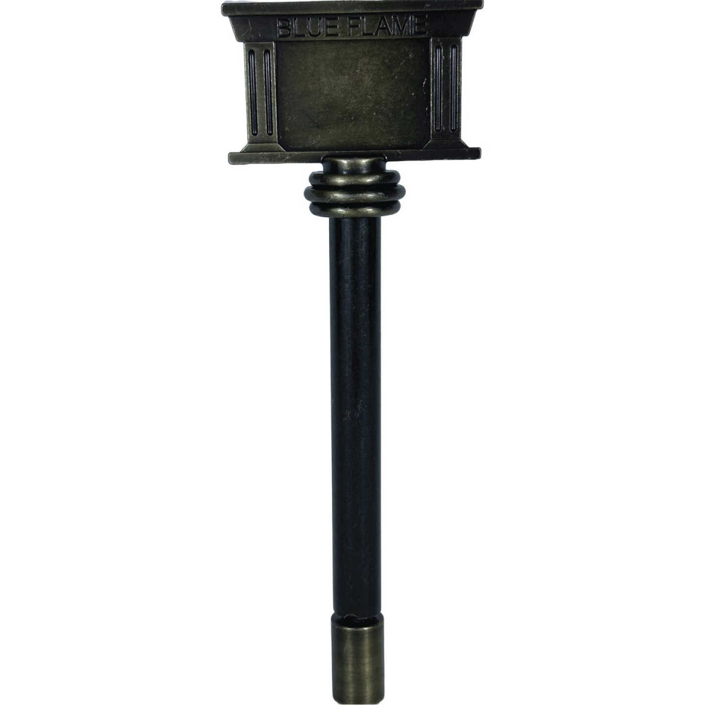Blue Flame Expandable Antique Brass Finish Gas Valve Key Image 1