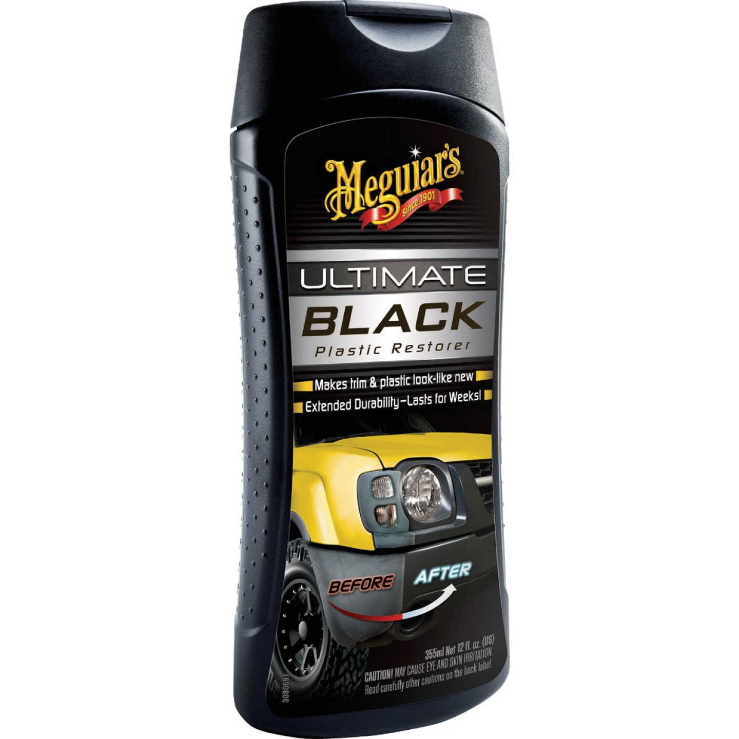 Meguiar's 12 Oz. Liquid Ultimate Black Plastic Restorer/Detailer Image 1