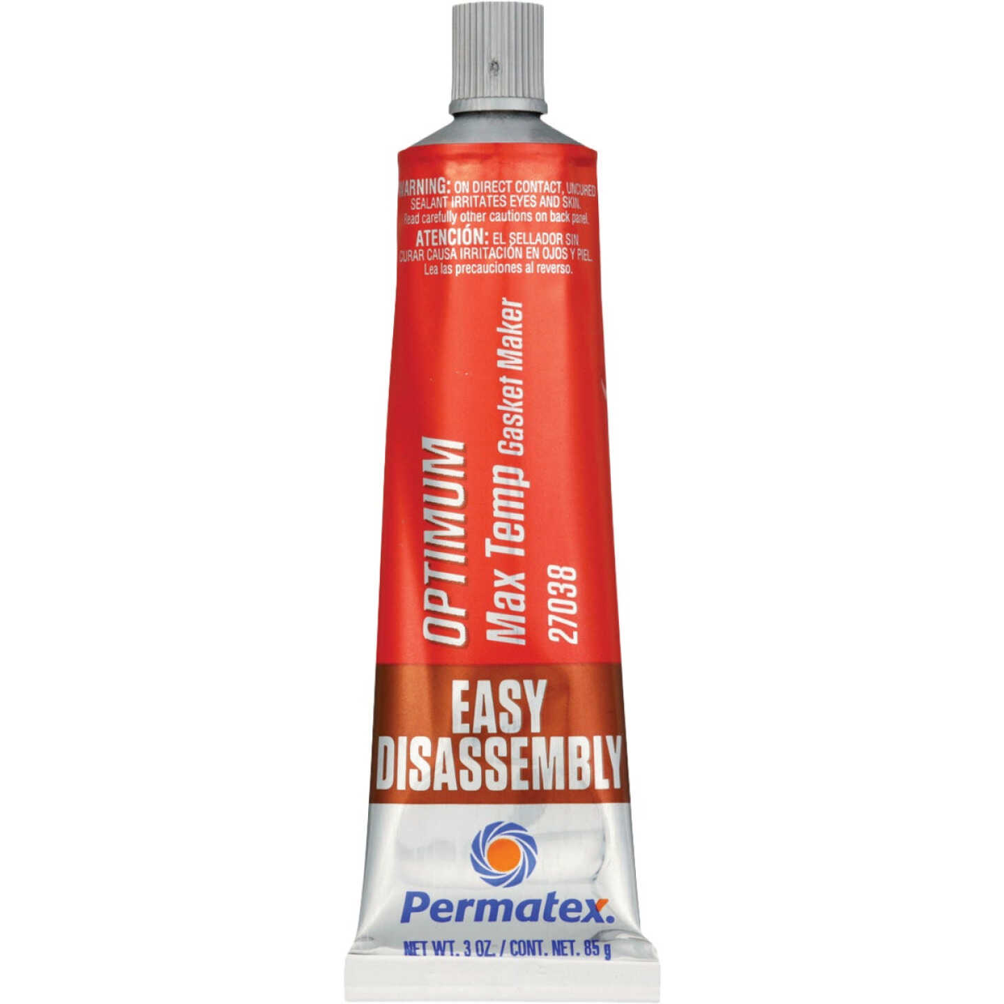 Permatex 3.35 Oz. Red Optimum Max Temperature Gasket Maker Image 1