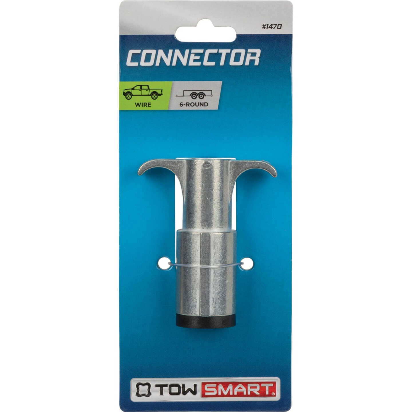 TowSmart 6-Round Trailer Side Connector Image 1