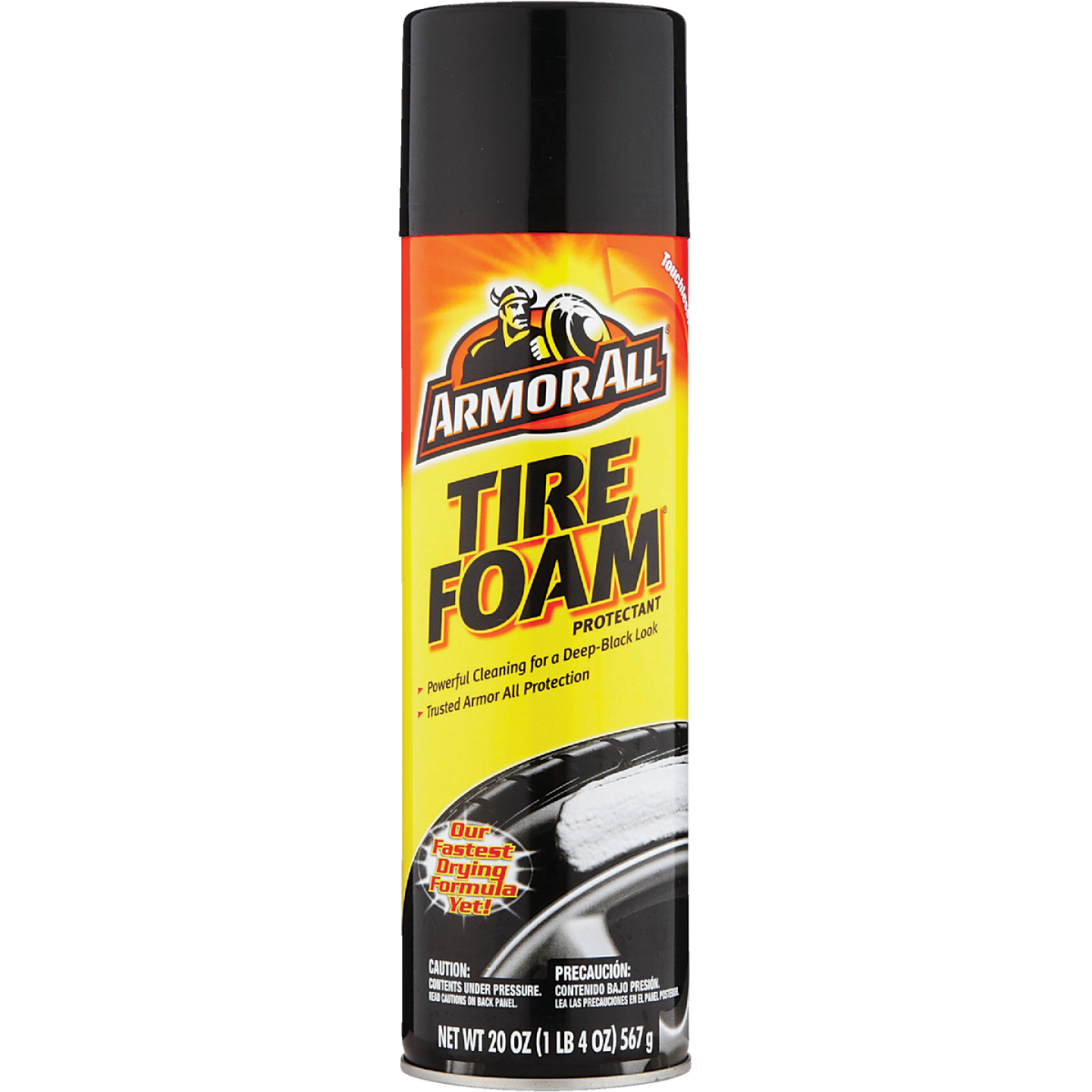 Armor All 20 Oz. Aerosol Spray Foaming Protectant Tire Cleaner Image 1