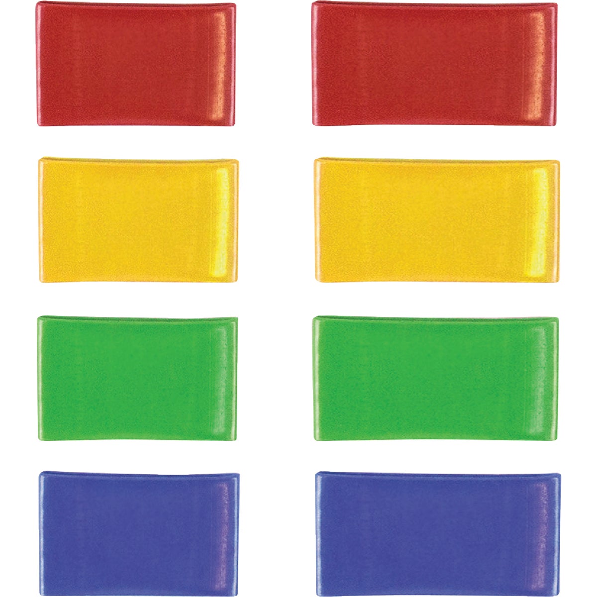 Lucky Line Write-On Key Identifiers Bands (8-Pack)