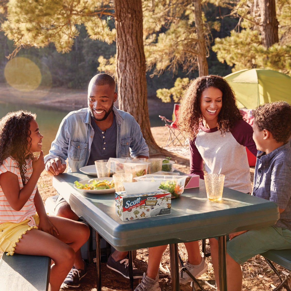 Scott On-The-Go Pop Up Cloth (70-Count) Image 2