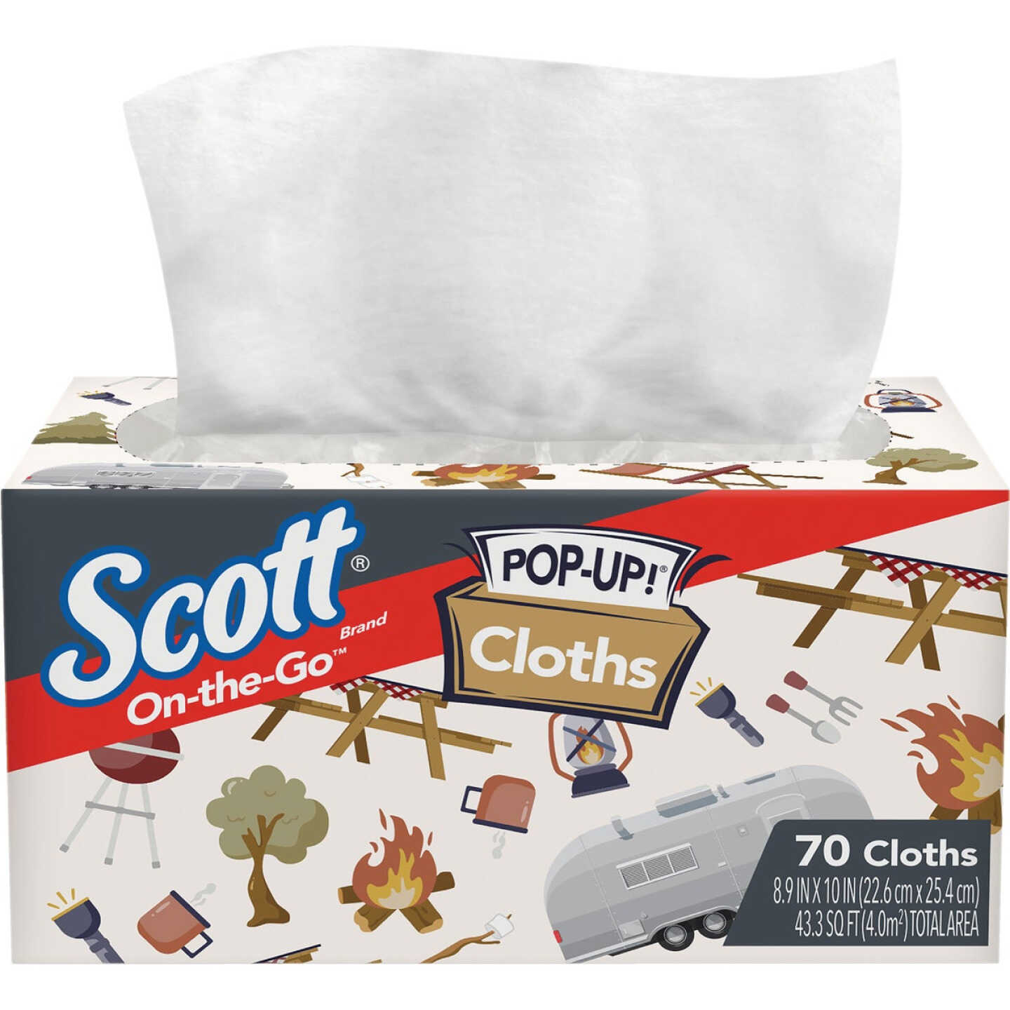 Scott On-The-Go Pop Up Cloth (70-Count) Image 1