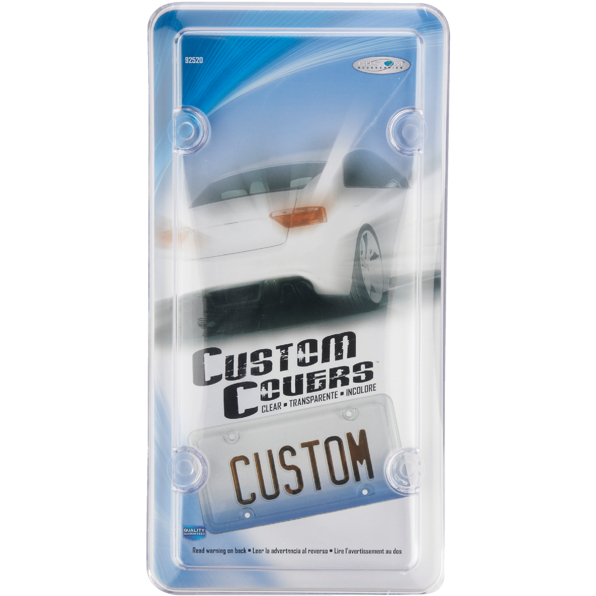 Custom Accessories License Plate Protector Image 2